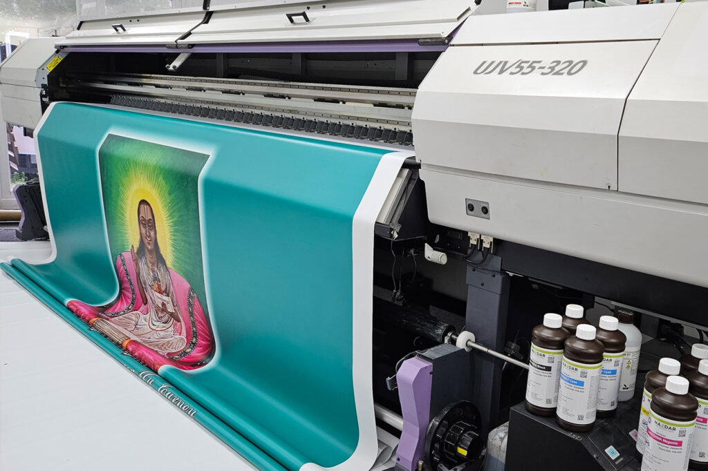 Large format printing in Aylesbury offered by our 3.2m wide printer