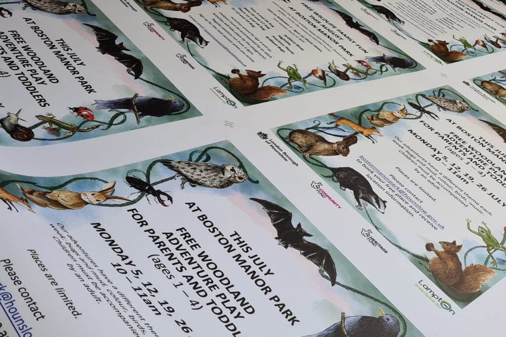 Posters printed for Hounslow Council