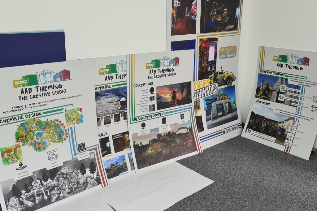 Foamex boards printed for local consultation meeting