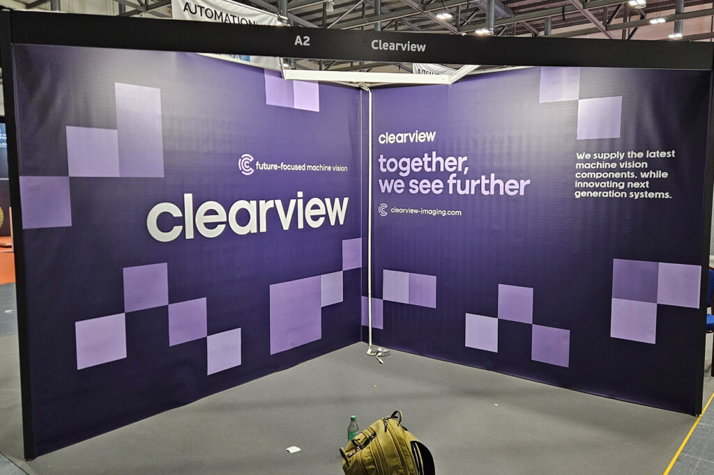 One piece exhibition backdrops printed and installed