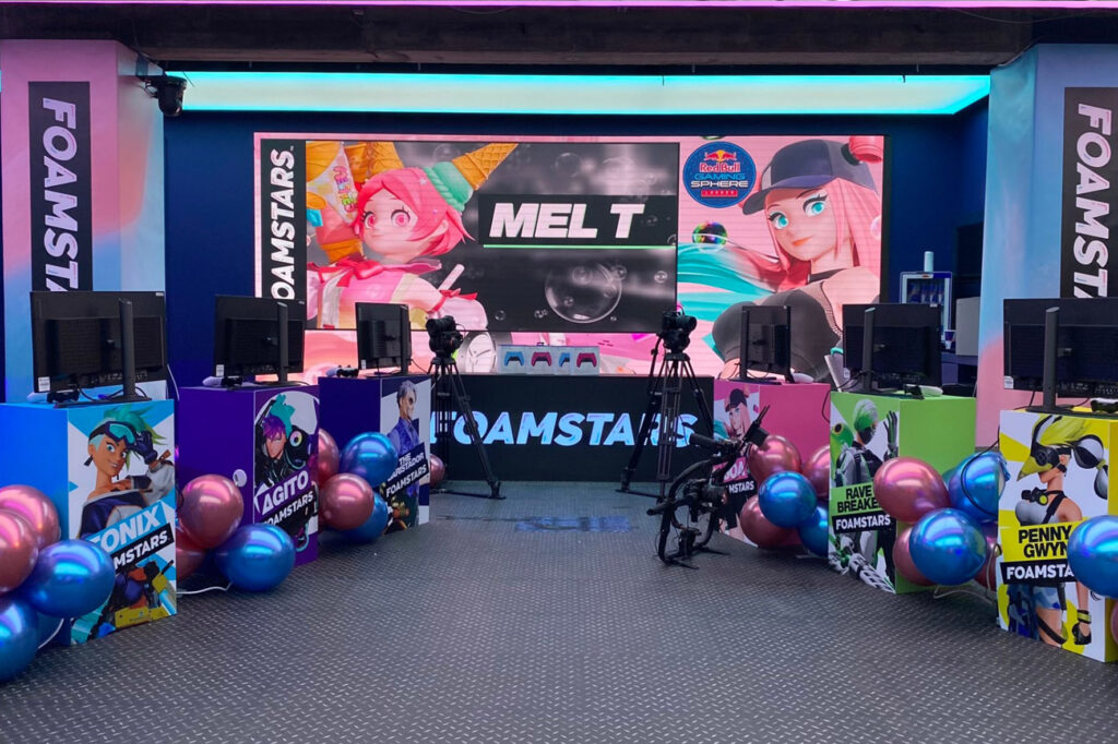 Event photo of a product launch