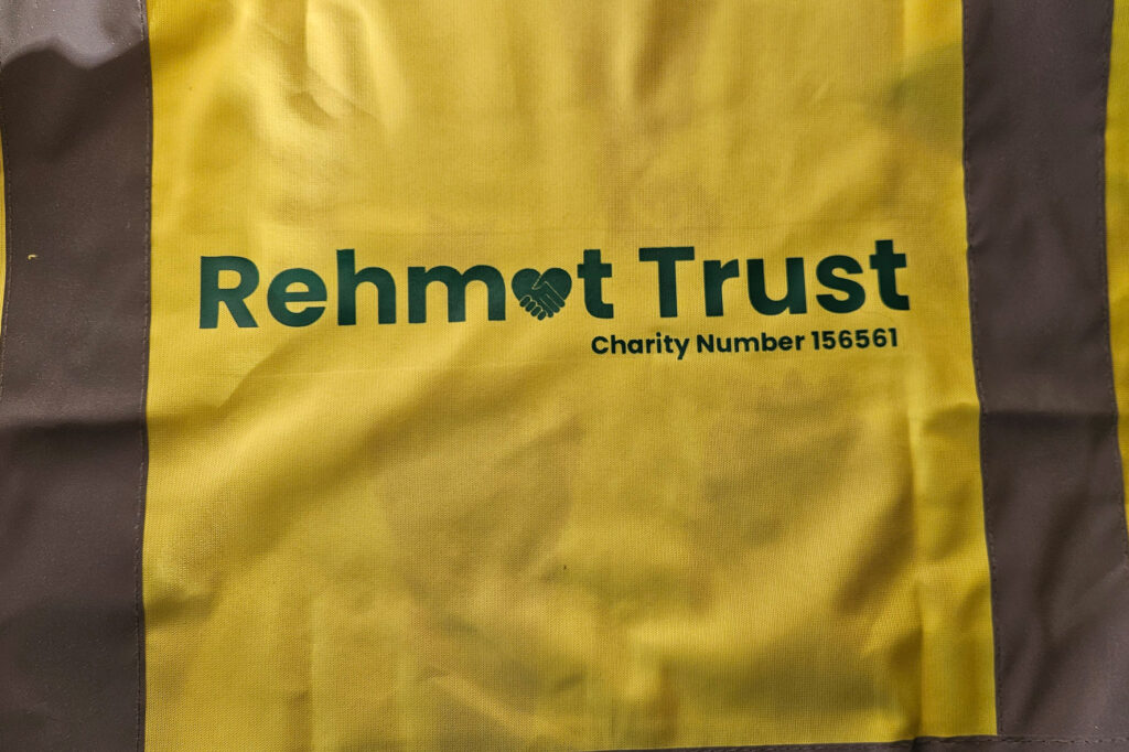 hi-viz vests available on a same day service printed with your logo