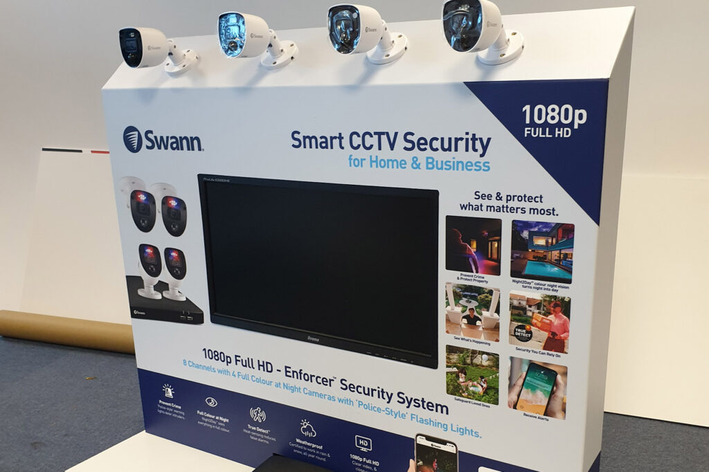 Retail display for Swann Camera